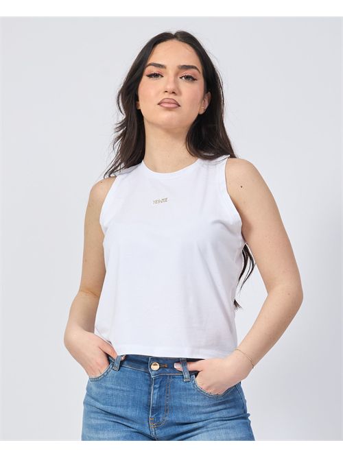 Yes Zee Sleeveless T-Shirt with Logo YES ZEE | T210-S7000101